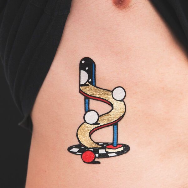 Tatouage Temporaire Écologique