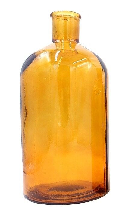 Vase en verre de style rétro