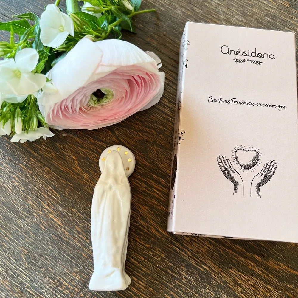 Petite Vierge en céramique