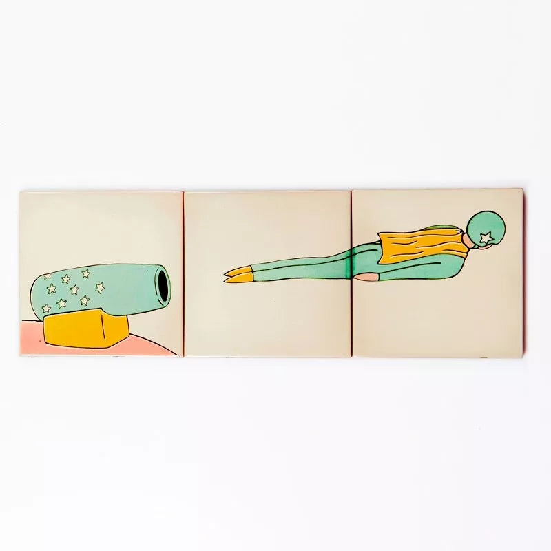 Bussoga Canon Woman Decorative Tile