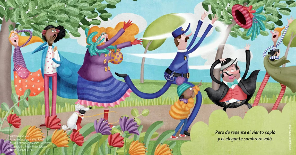 El Sombrero que Volo Book page Detail