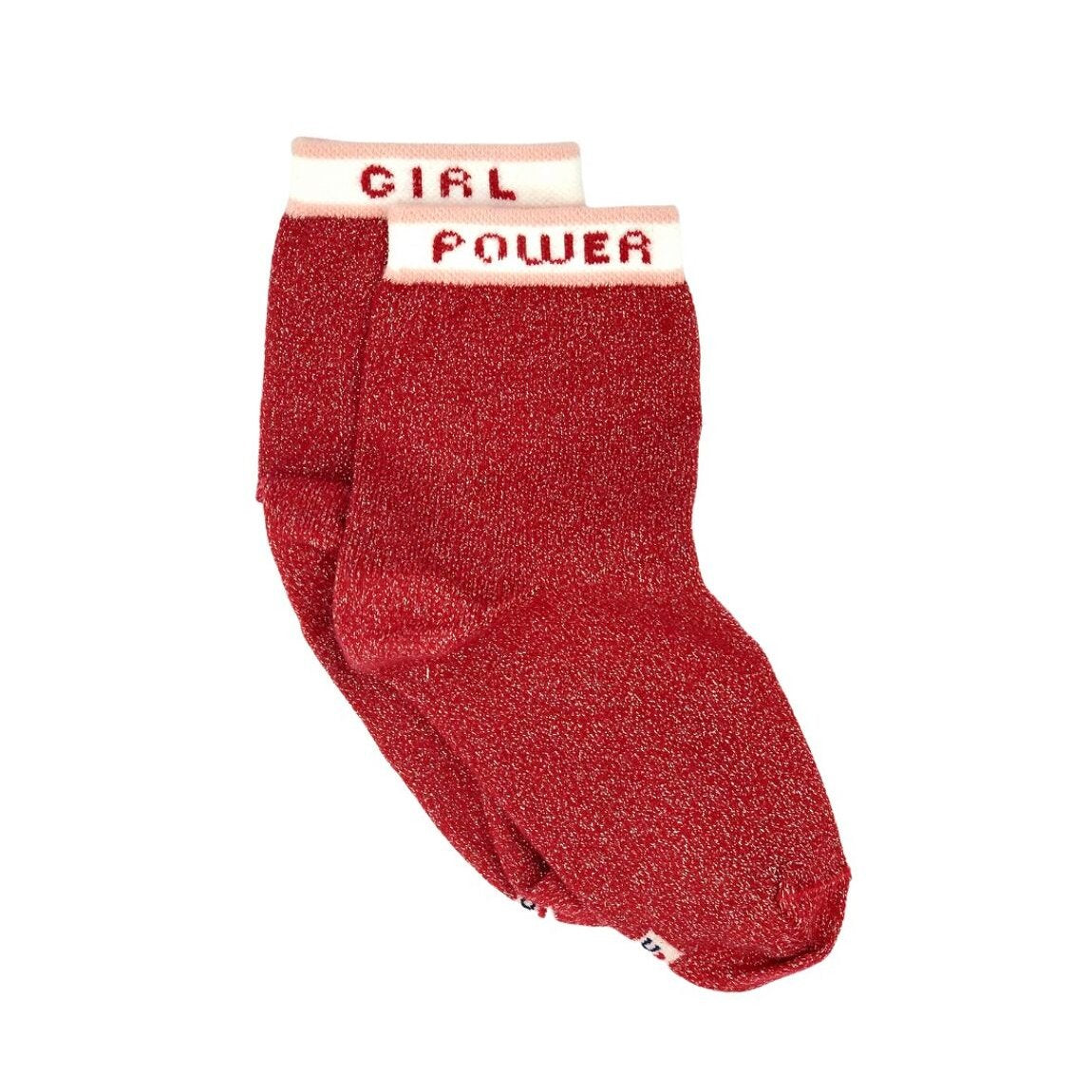 Chaussettes enfant en coton bio lurex - Margaux Power