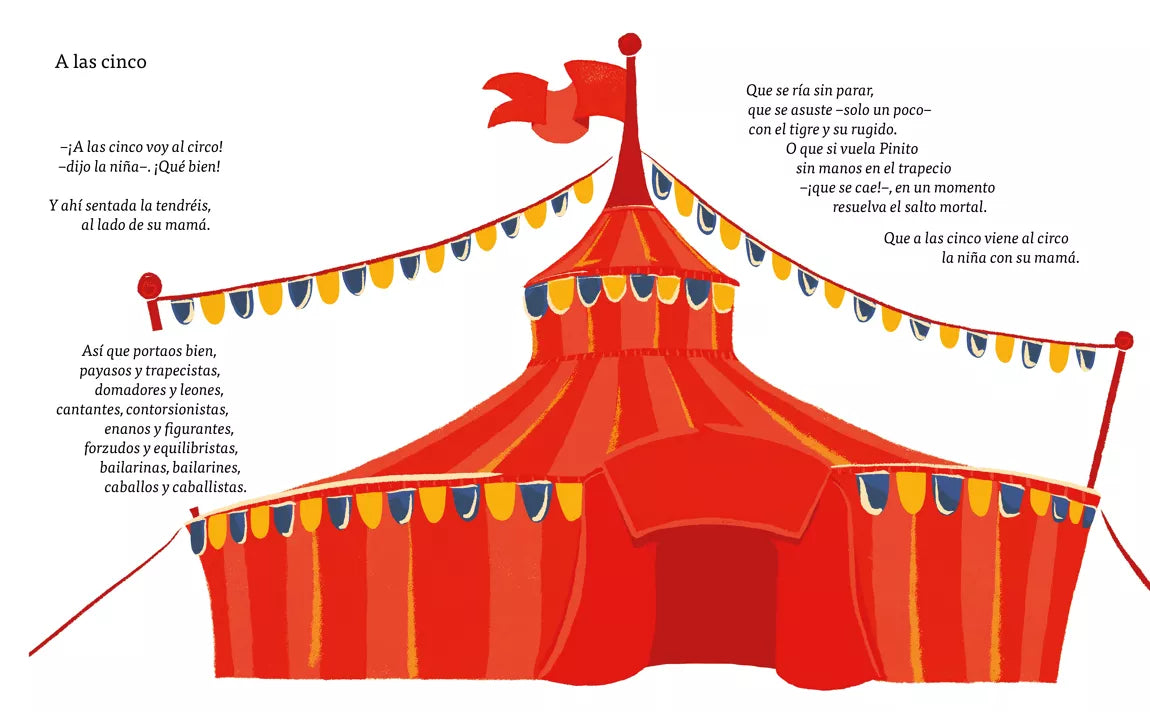 Poemas en la Pista Page A las Cinco