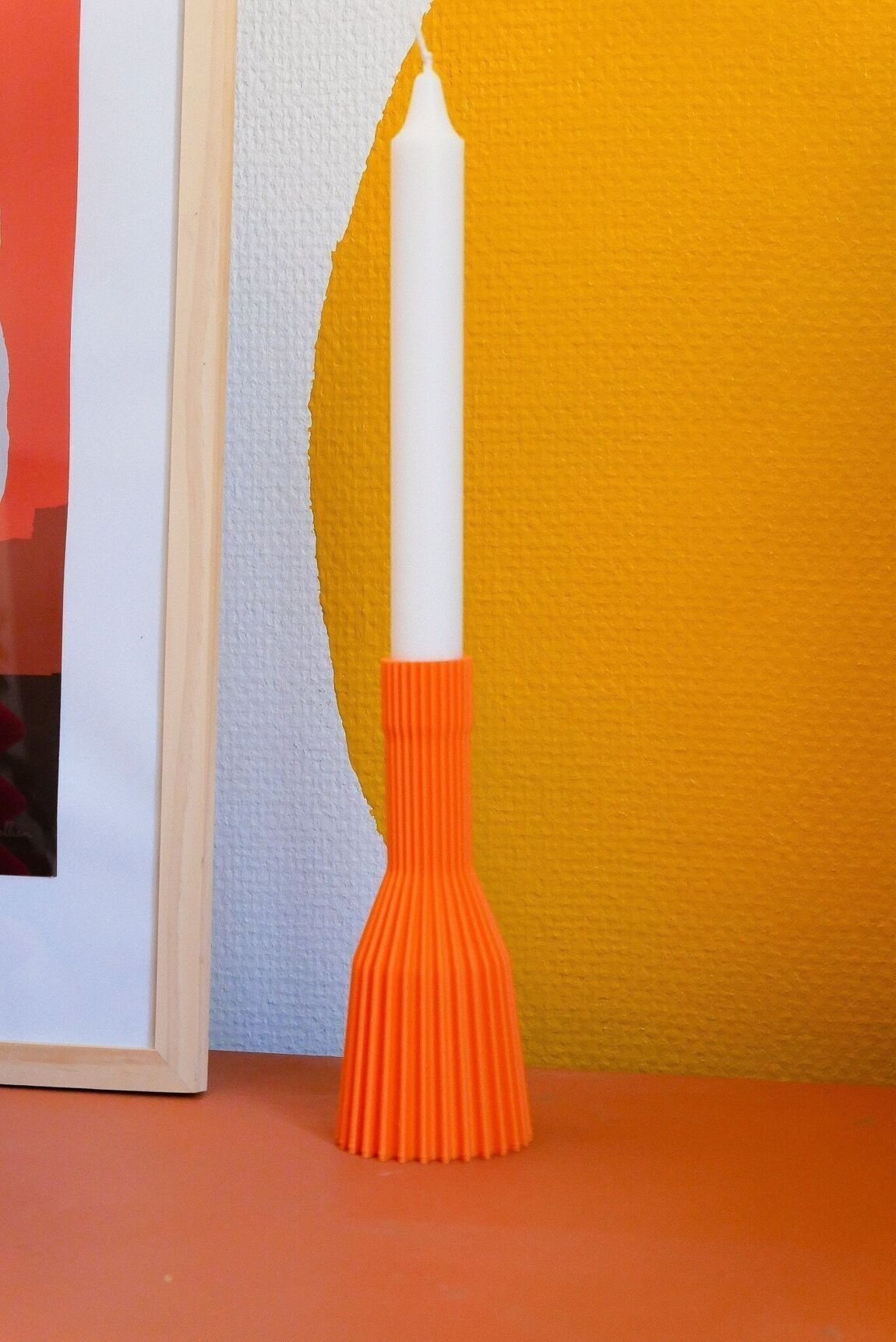 Bougeoir ou vase à fleur unique