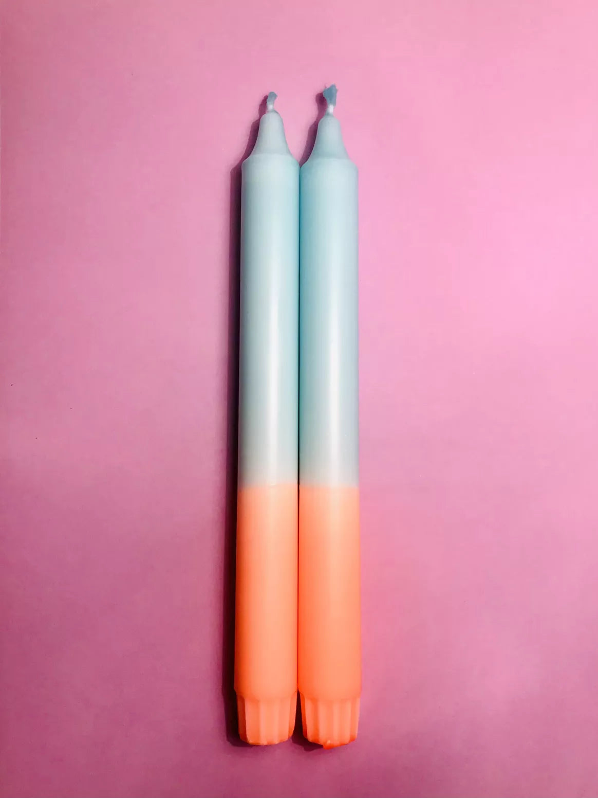 1 large dip dye candle stick