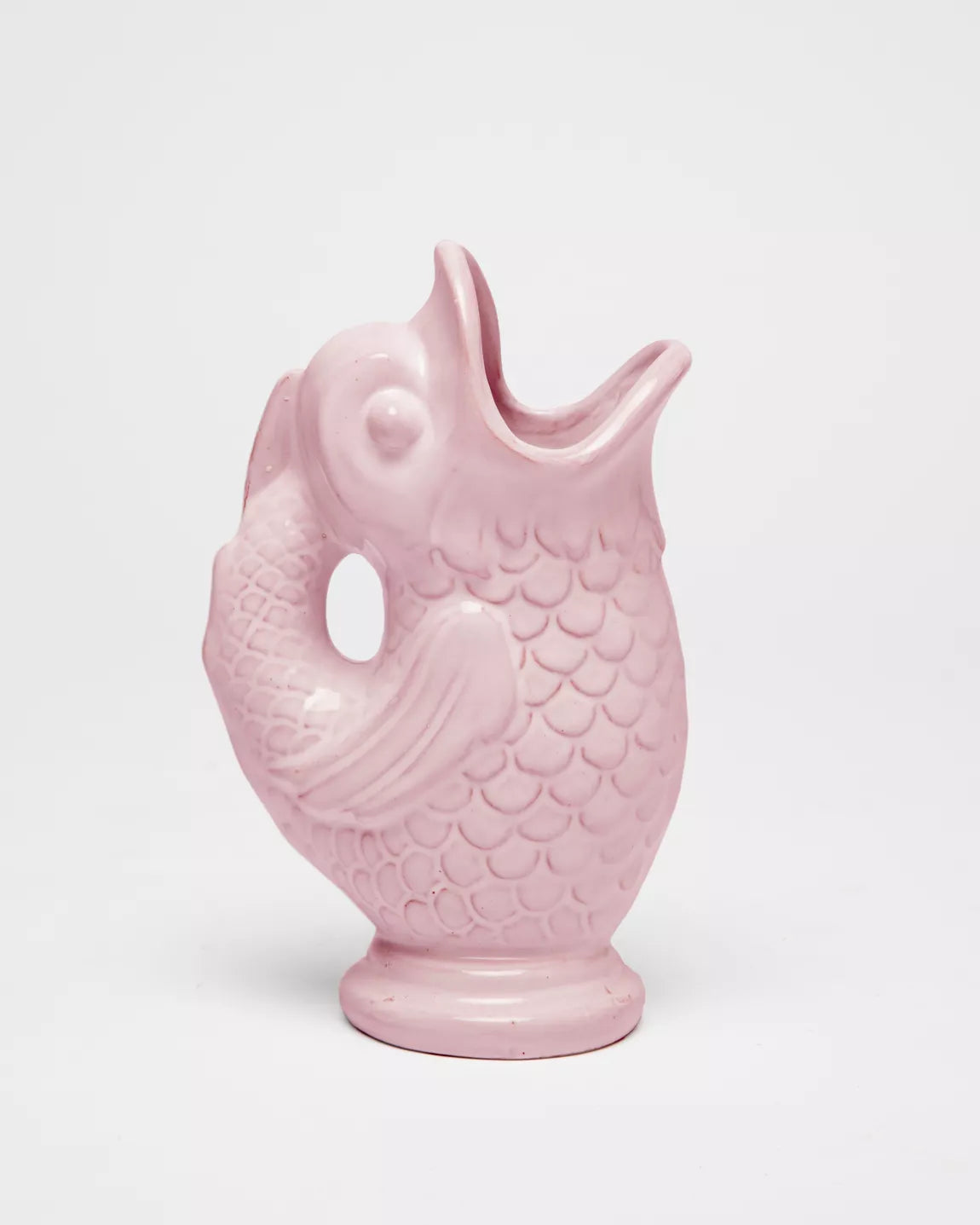 Fish shaped vase or jar