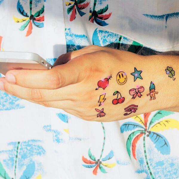 Ecological Temporary Tattoo