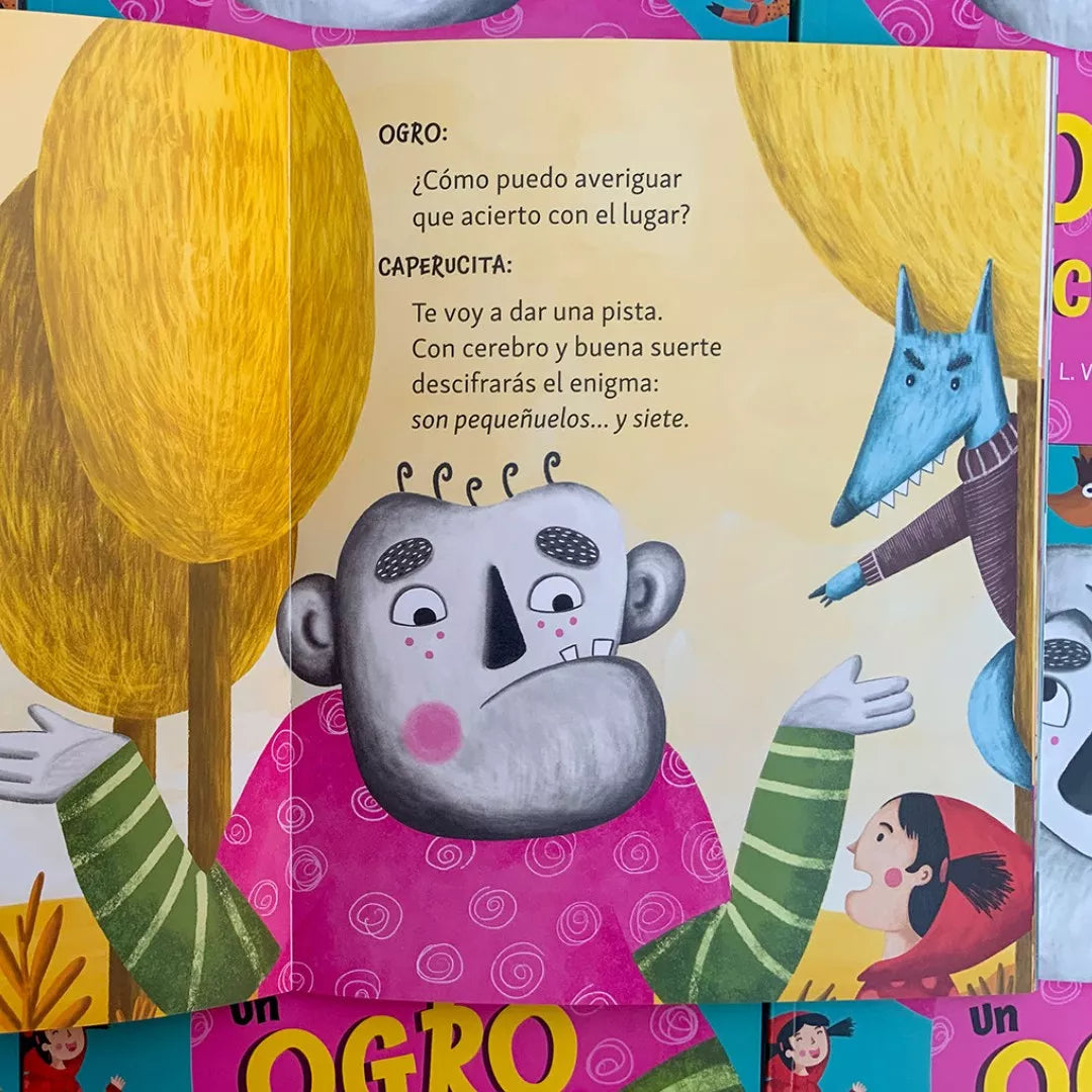 El Ogro En Busca De Cuento - Libro Infantil