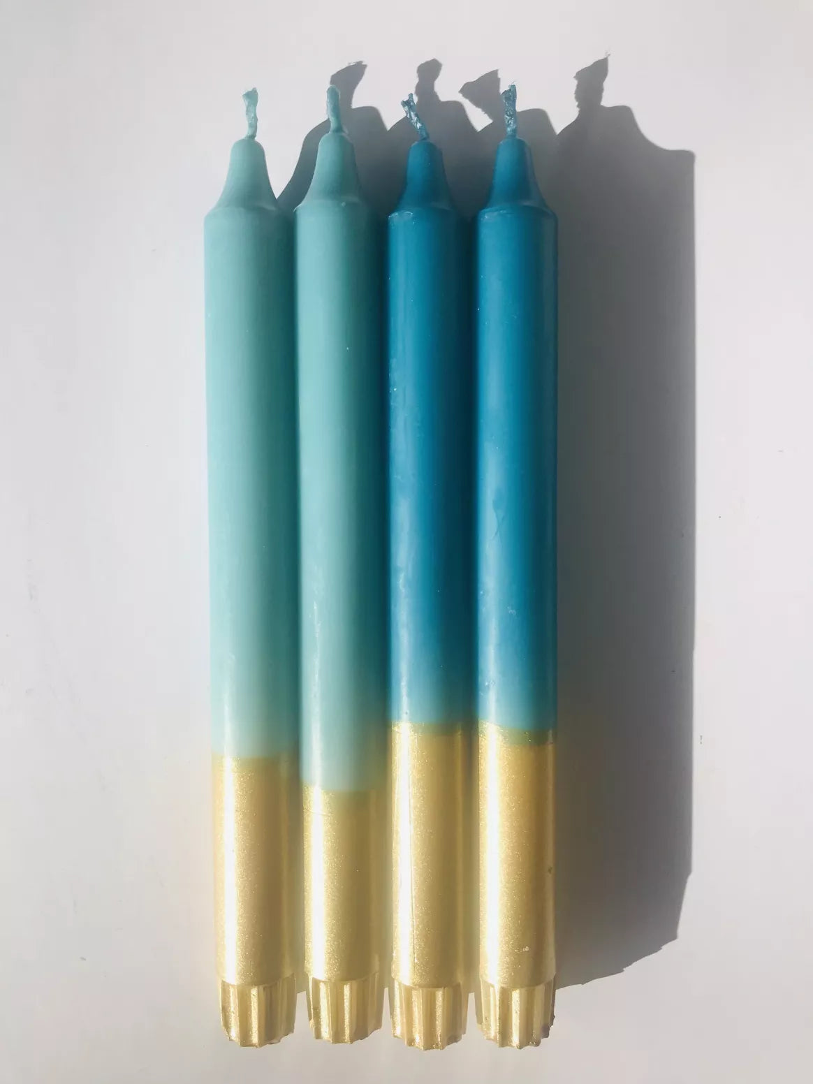 1 large dip dye candle stick