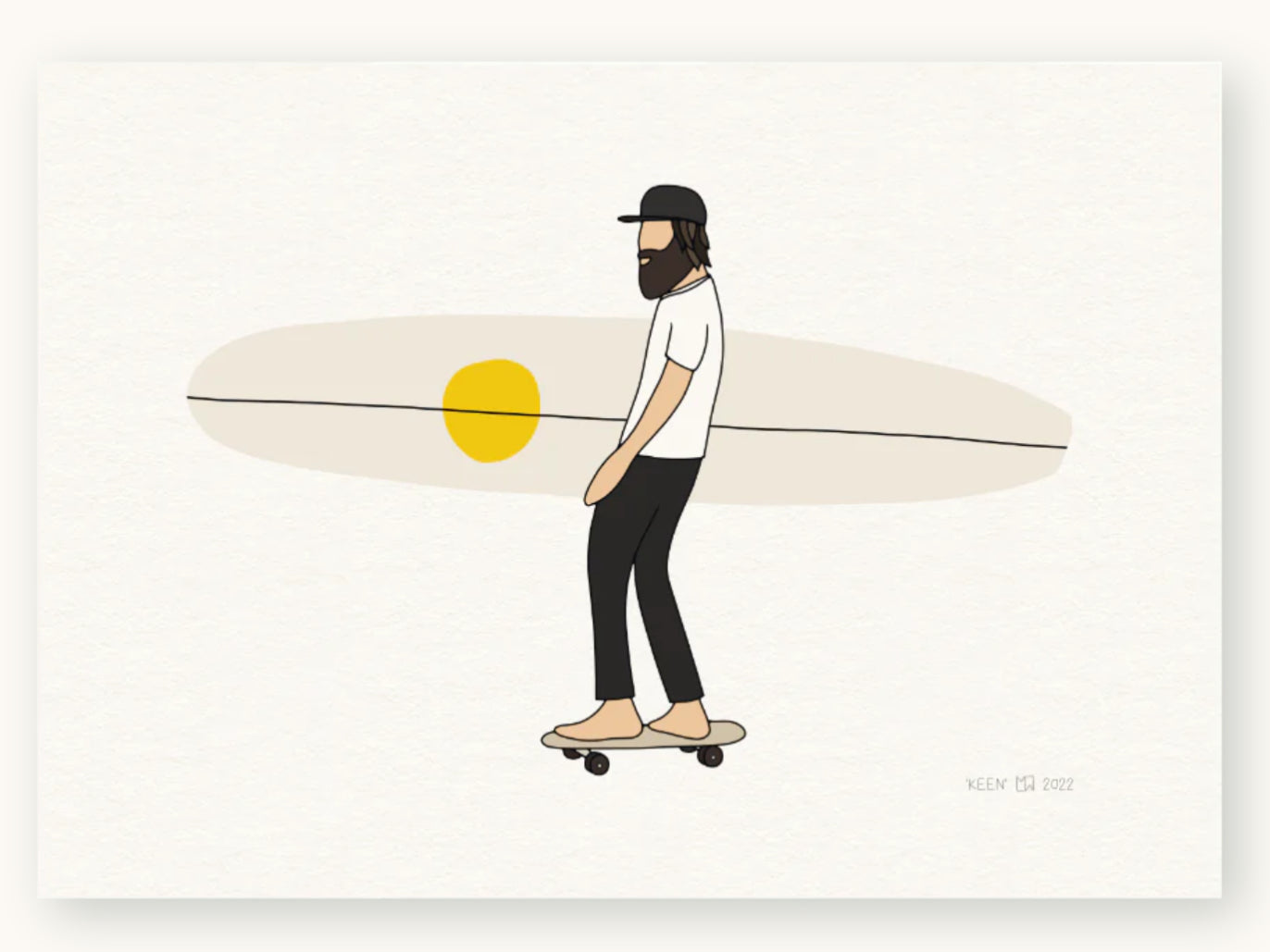 Surf Culture Poster - Skate