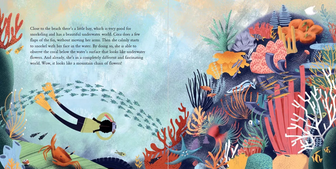 Cora and the Corals Inside Page Kid Book