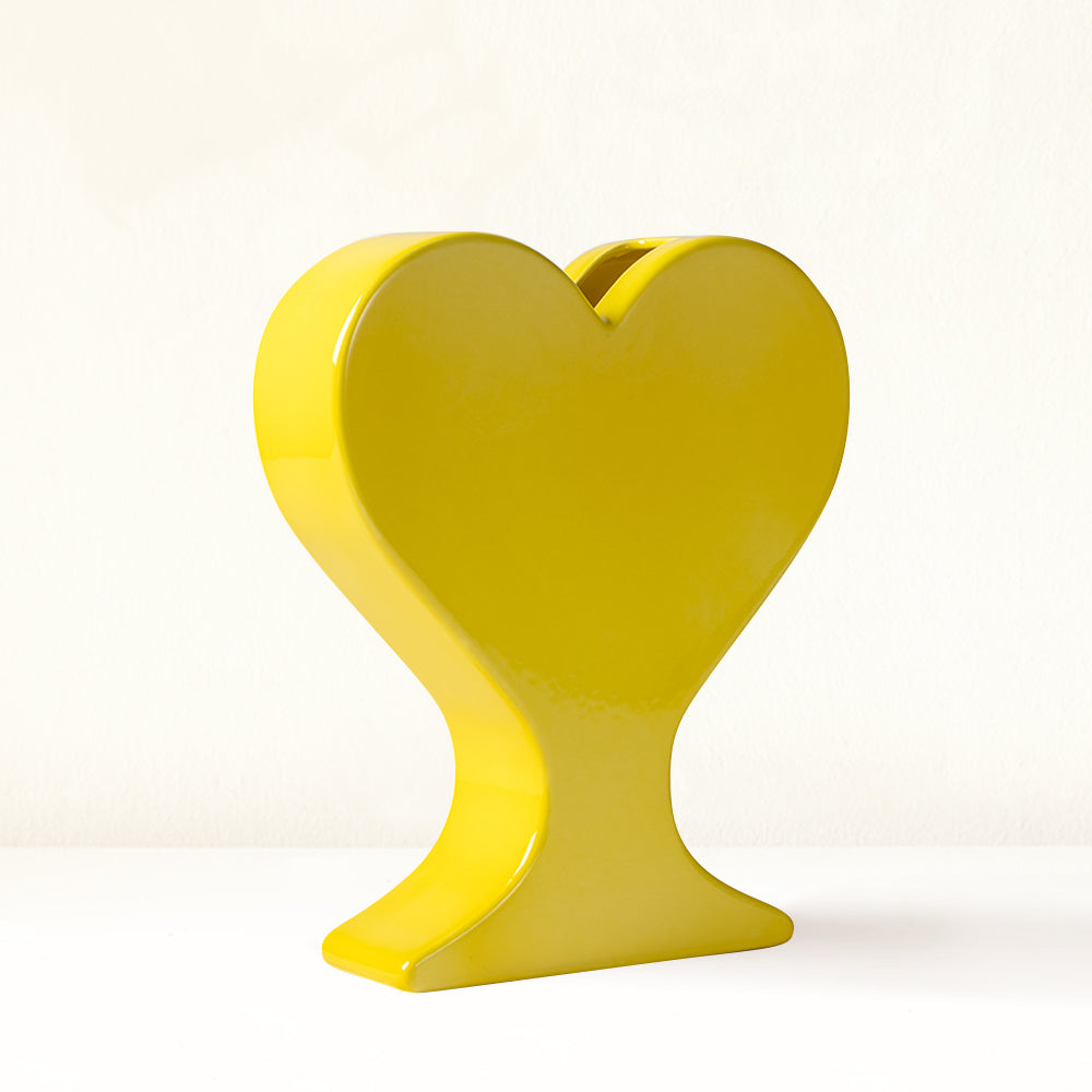 Handmade Ceramic Heart Vase