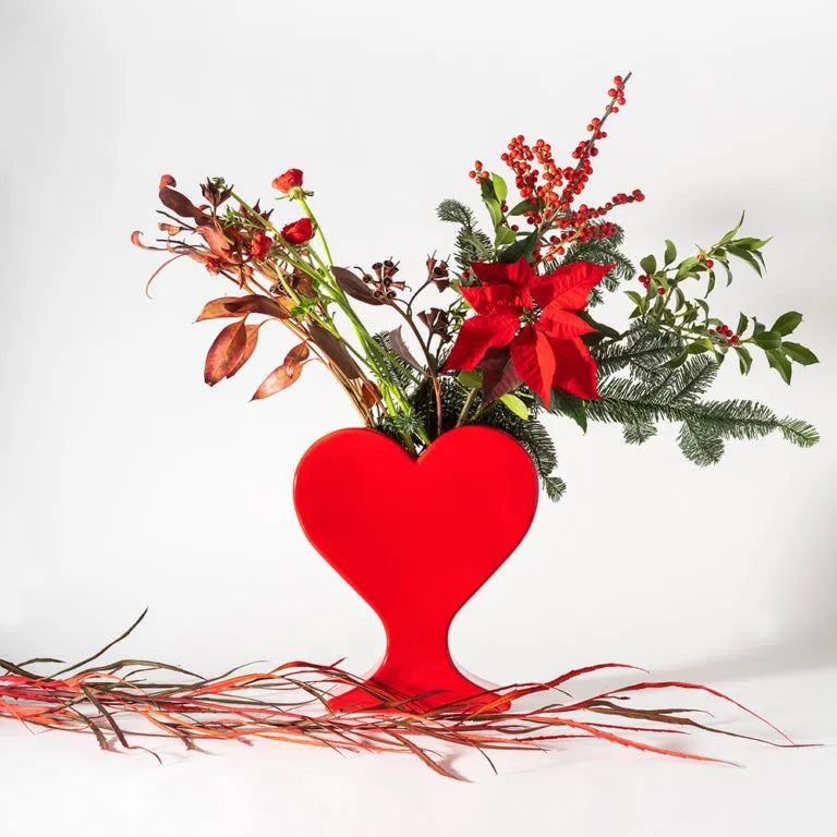 Handmade Ceramic Heart Vase