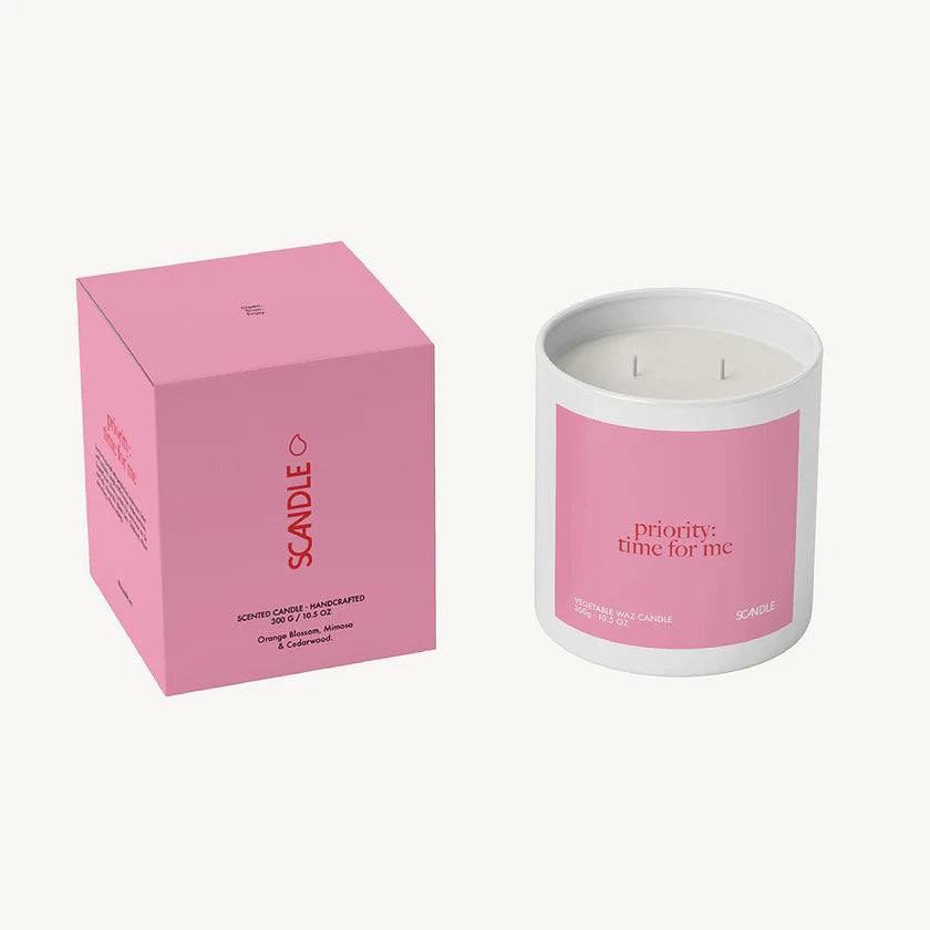 Scented candle with Spotify playlist | 300g